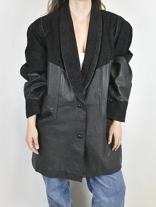 CHAQUETA CUERO | XL-2XL