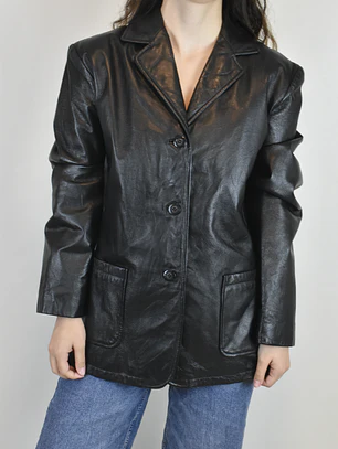 CHAQUETA CUERO | L-XL