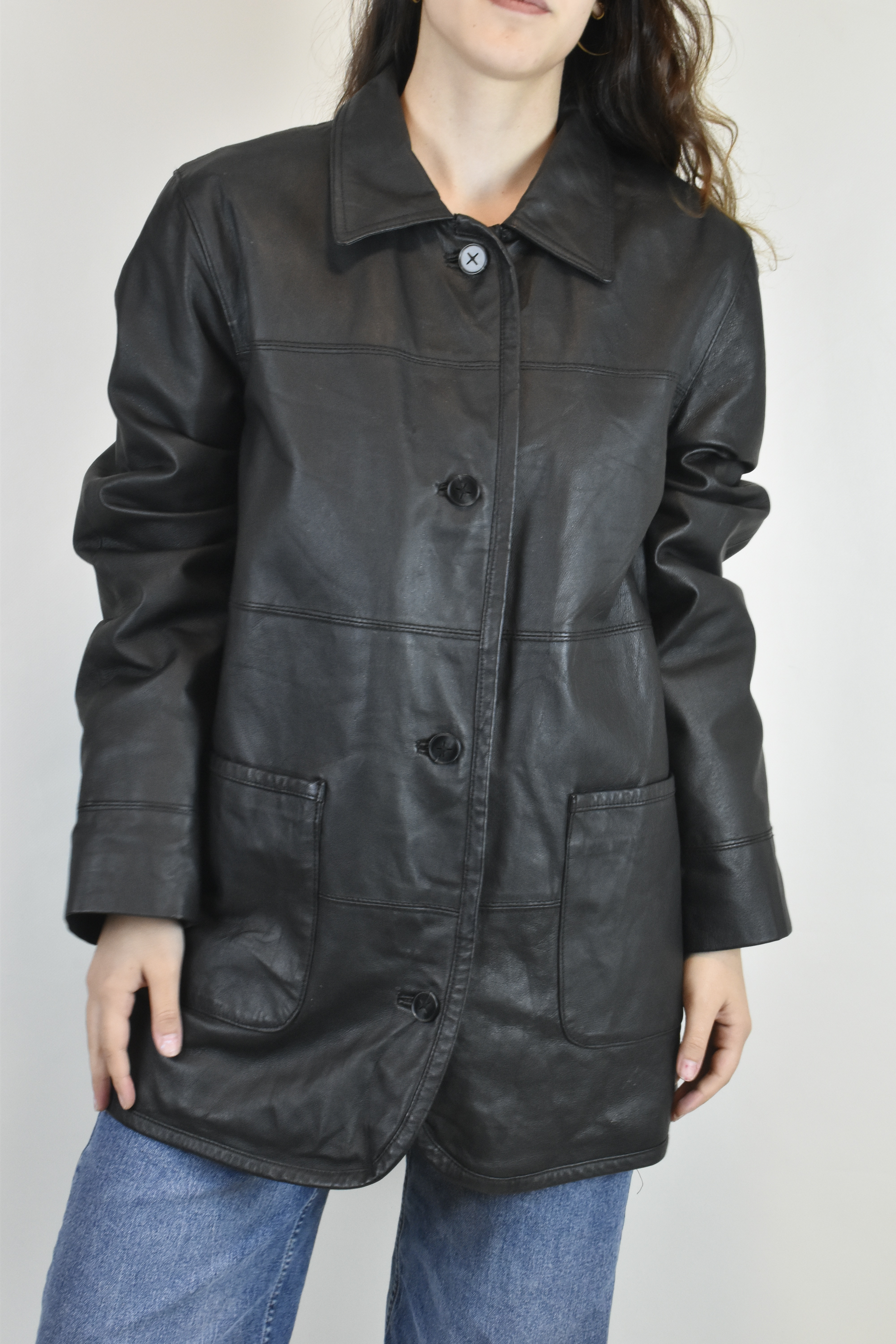CHAQUETA CUERO | L-XL 4