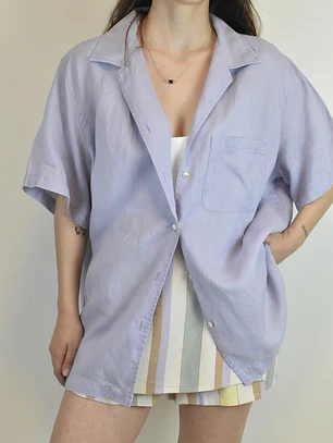 BLUSA LINO | 2XL-3XL