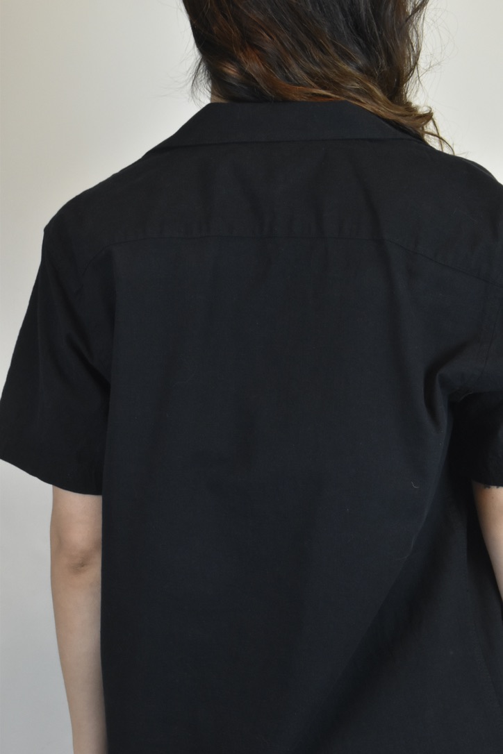 BLUSA NEGRA LINO | S 5