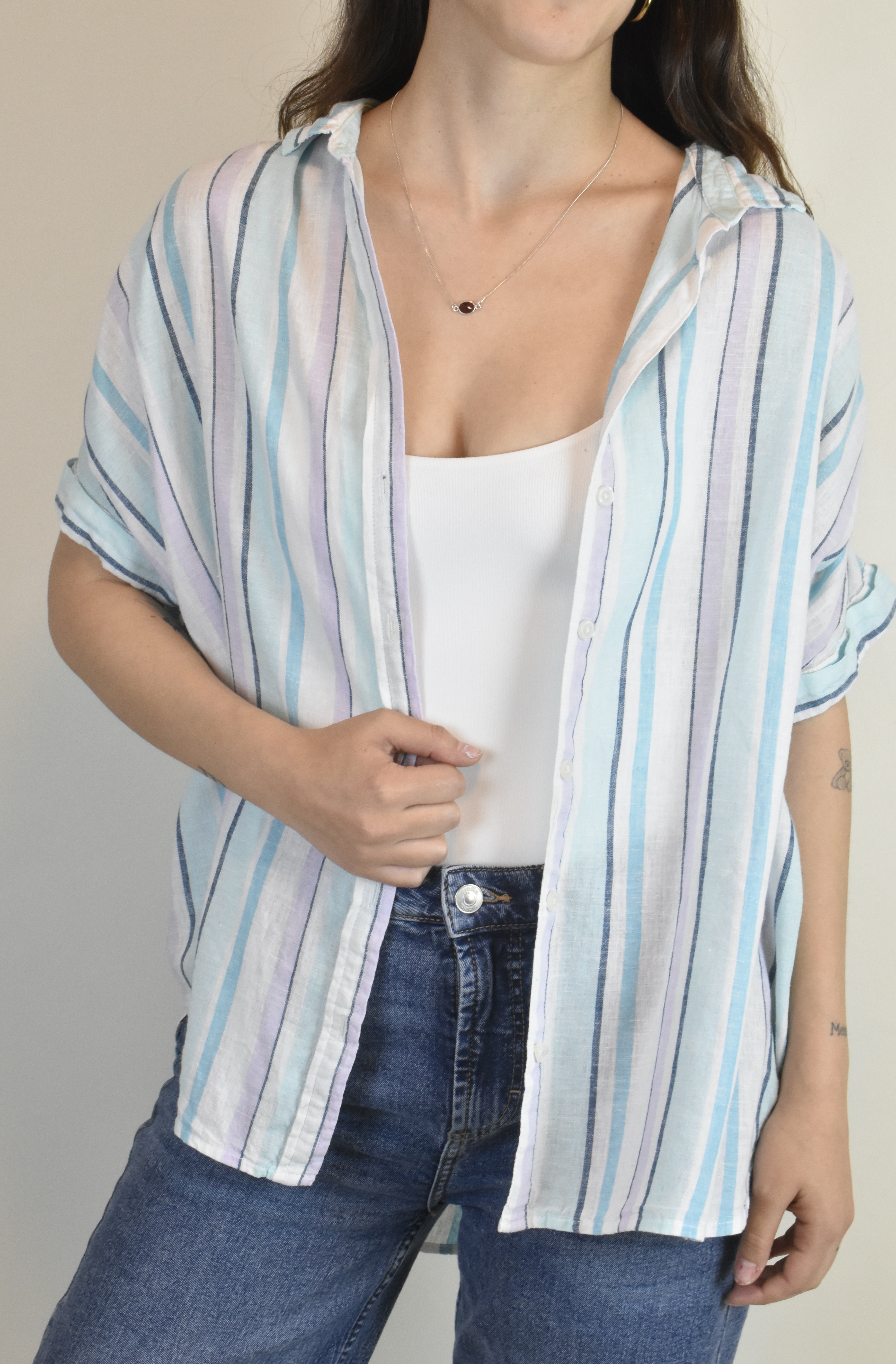 BLUSA LINO BLEND | L 2