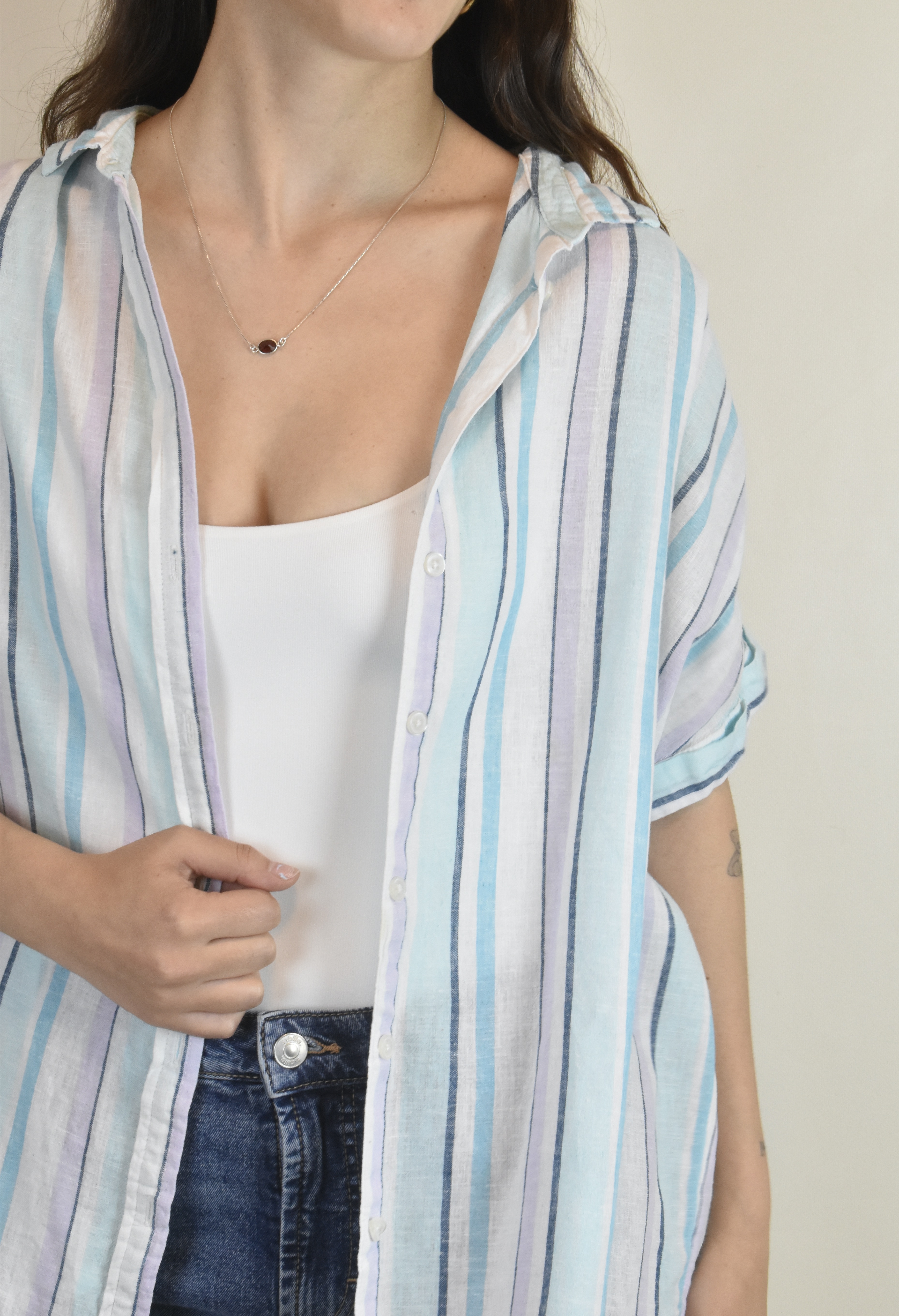 BLUSA LINO BLEND | L 5