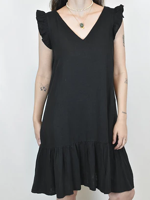 VESTIDO LINO BLEND  | M