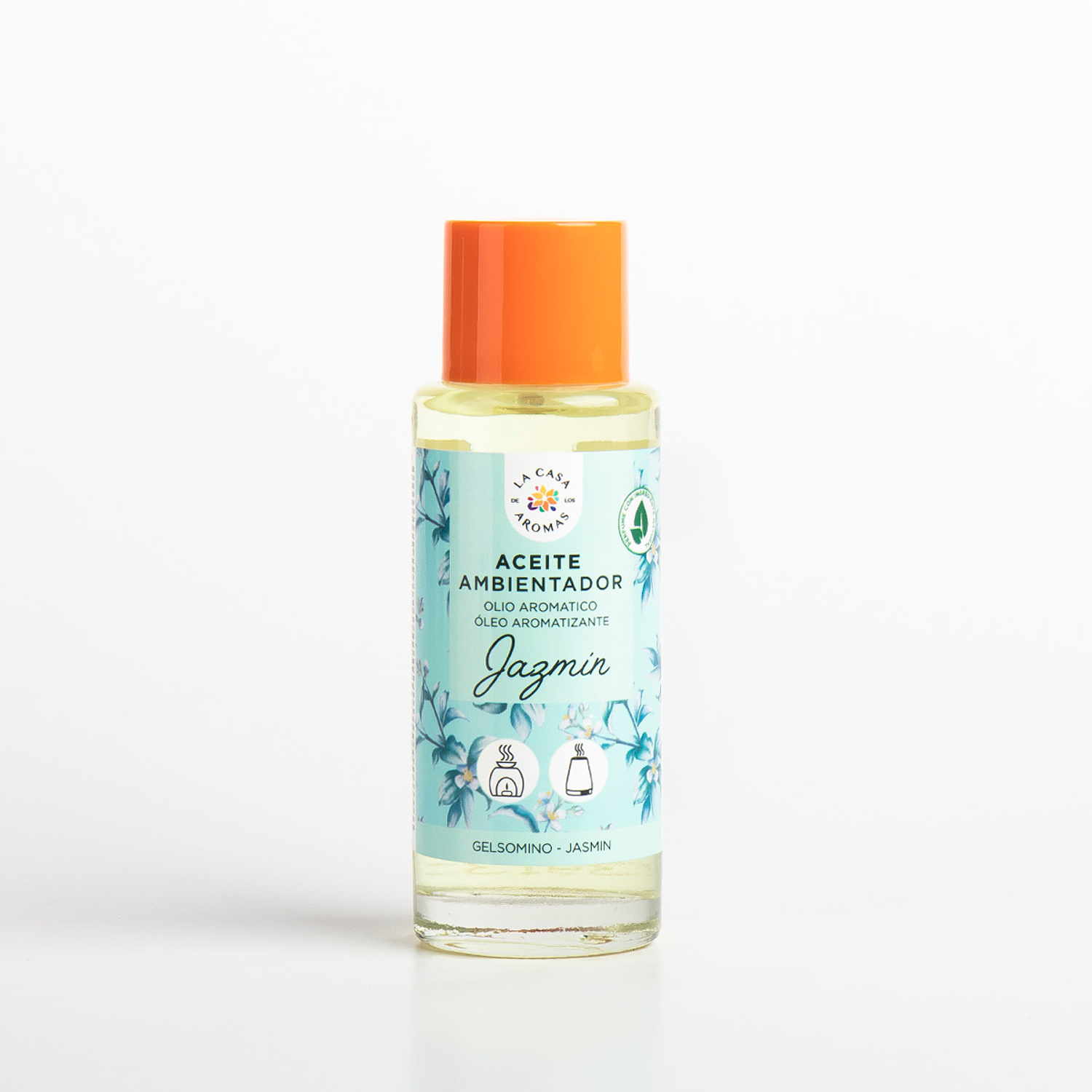 ACEITE PARA HUMIDIFICADOR Y QUEMADORES JAZMIN 50ML CASA DE LOS AROMAS