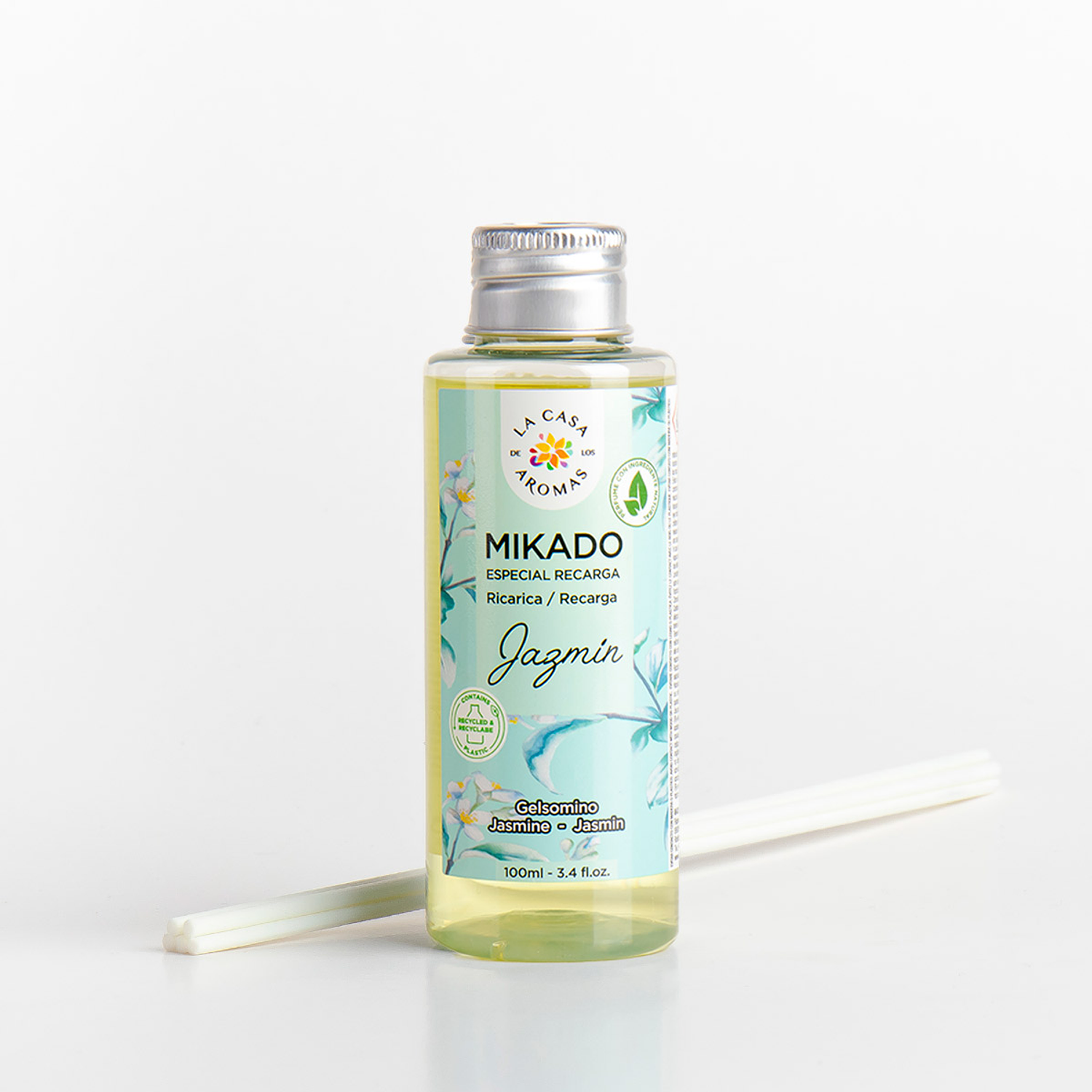 AMBIENTADOR MIKADO JAZMIN 100ML CASA DE LOS AROMAS