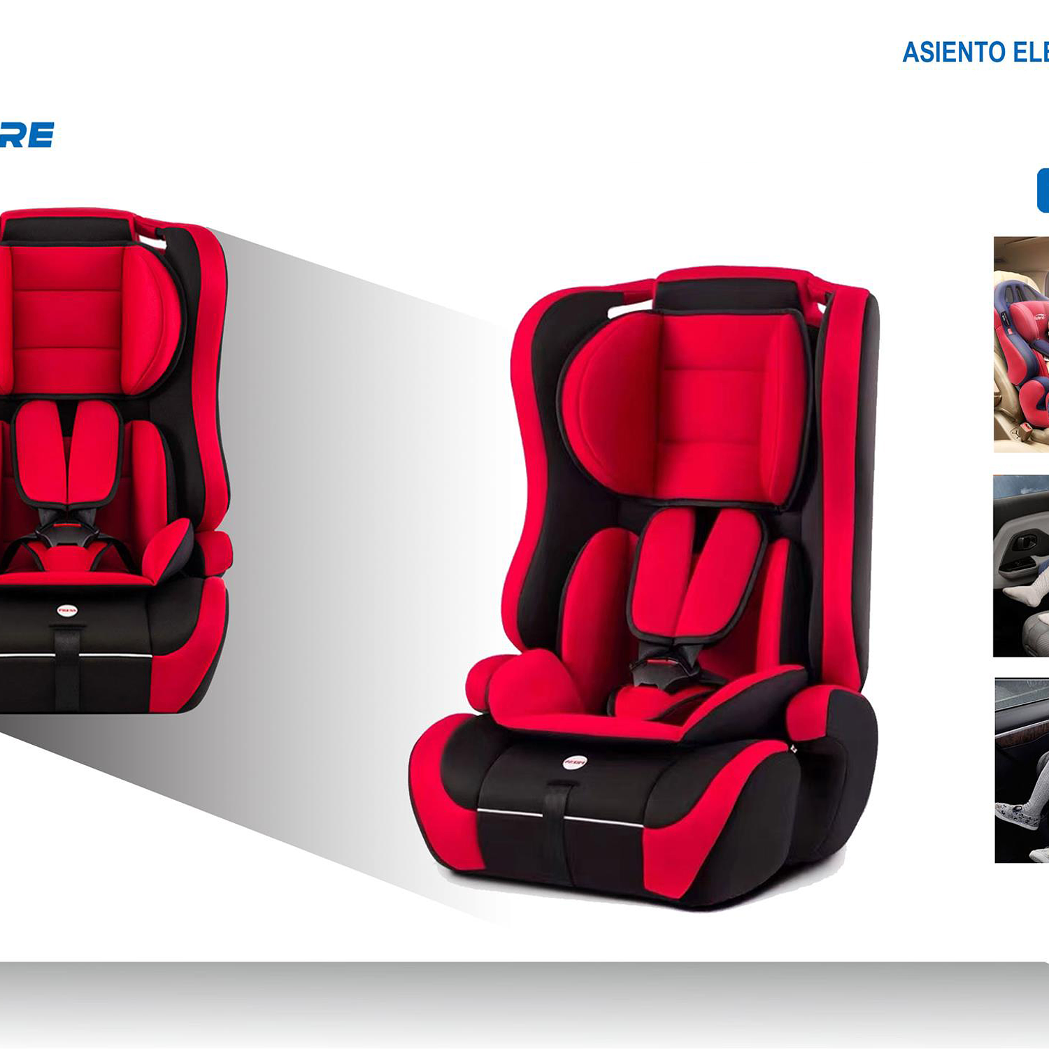 ASIENTO DE SEGURIDAD DE AUTOS PARA BEBÉS