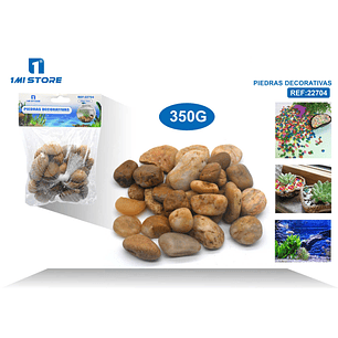 PIEDRAS DECORATIVAS 350G