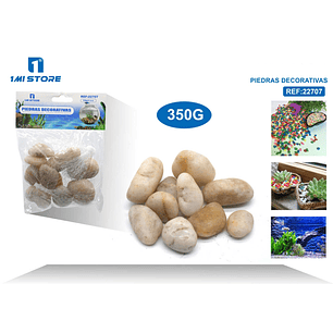 PIEDRAS DECORATIVAS 350G