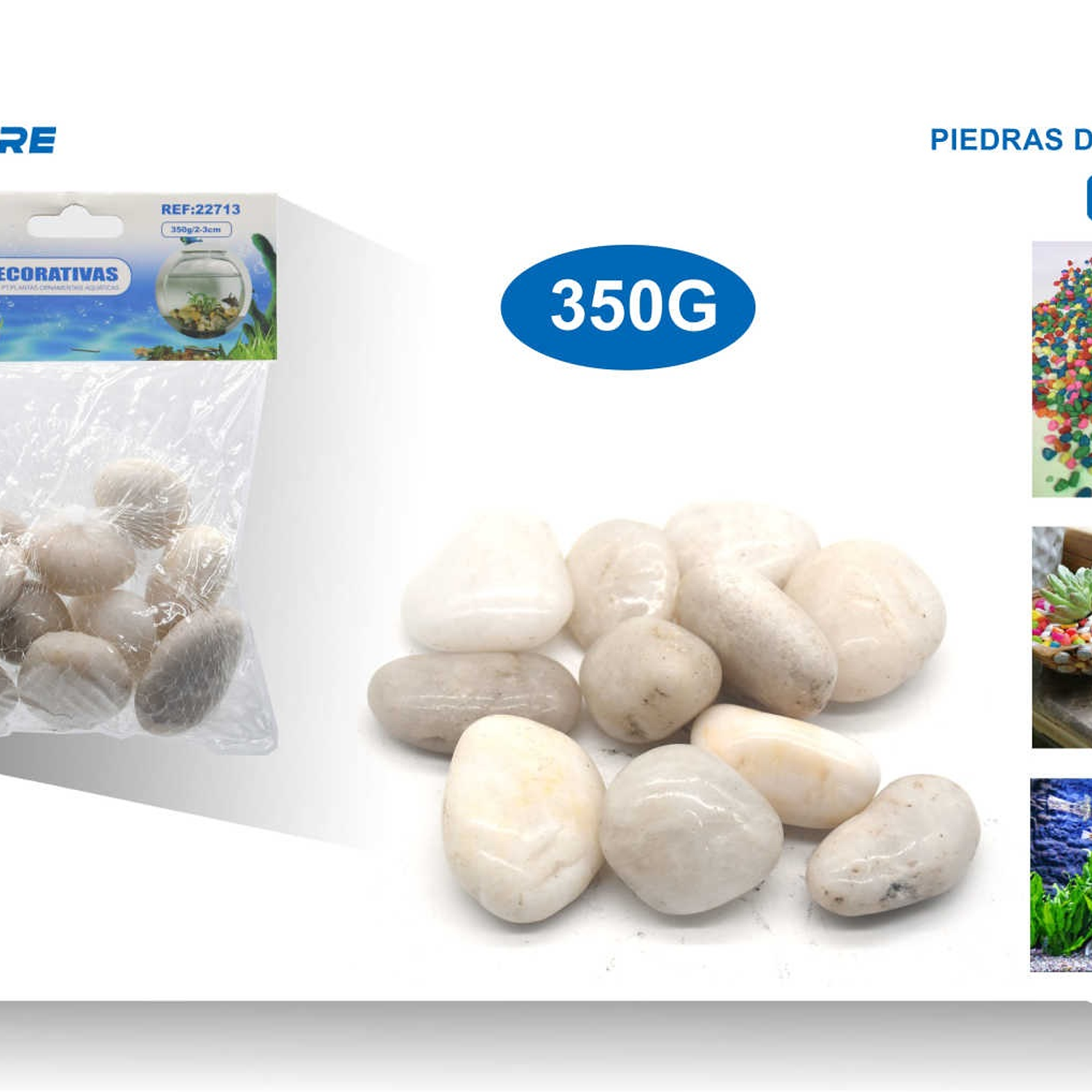 PIEDRAS DECORATIVAS 350G