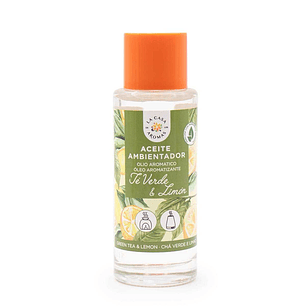 ACEITE PARA HUMIDIFICADOR Y QUEMADORES TE VERDE Y LIMON 50ML CASA DE LOS AROMAS