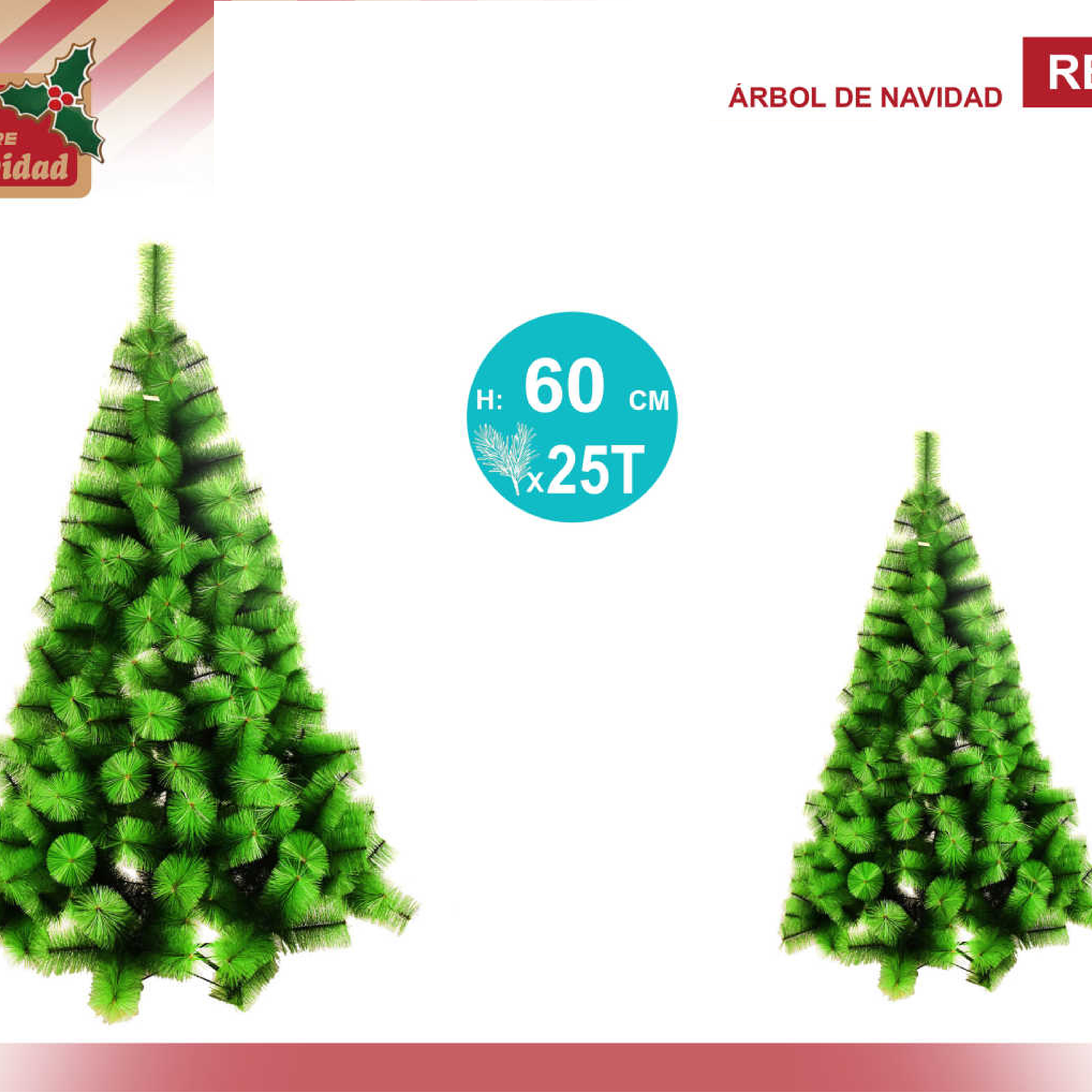 ÁRBOL DE NAVIDAD 60CM 