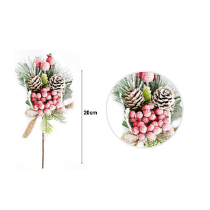 ADORNO DECORATIVO NAVIDAD 20CM