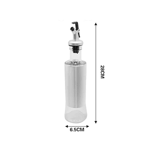 BOTELLA DE VIDRIO PARA ACEITE 28CM