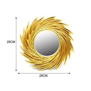 ESPEJO DECORATIVO 25X25CM