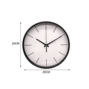 RELOJ DE PARED 25X25CM