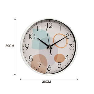 RELOJ DE PARED 30X30CM