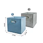 ORGANIZADOR CAJA PLEGABLE 27X28CM - Miniatura 2