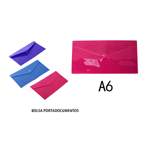 SOBRE PORTA DOCUMENTOS A6