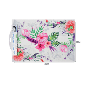 MANTEL INDIVIDUAL ANTIDESLIZANTE 30X45CM