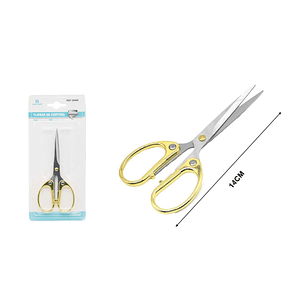 TIJERA CORTAHILOS 14CM ACERO INOX