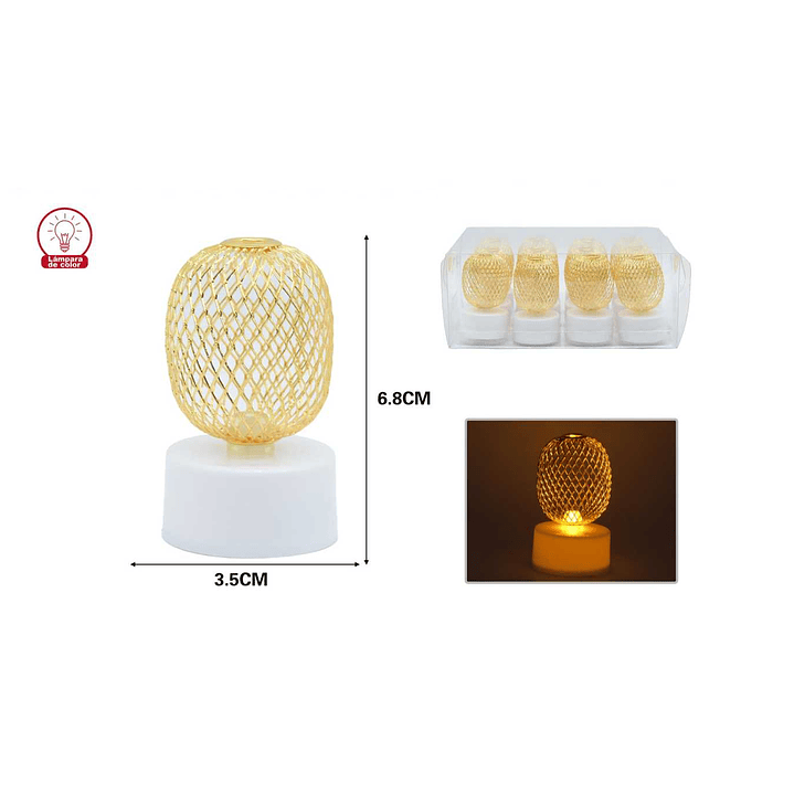 VELA ELÉCTRICA FORMA DE CIRCULAR 6.8CM 1