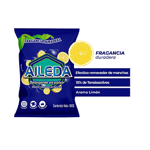 DETERGENTE EN POLVO LIMON 500GR