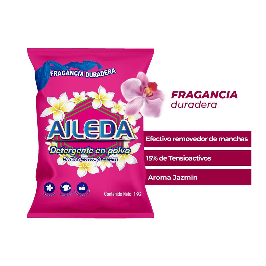 DETERGENTE EN POLVO JAZMIN 1KG 1