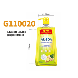 LAVALOZA FORMULA CONCENTRADA AROMA JENGIBRE 1L