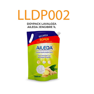 RECARGA LAVALOZA LIQUIDO JENGIBRE FRESCO 1L