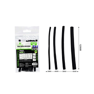 TUBOS TERMICO NEGRO PARA COCHES 10PZ