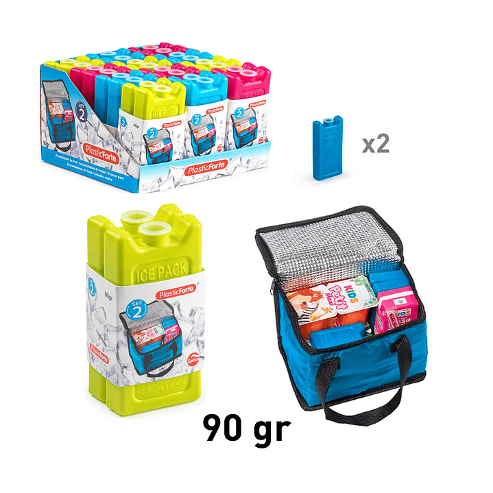 SET 2PCS ACUMULADOR DE FRIO 90G  1