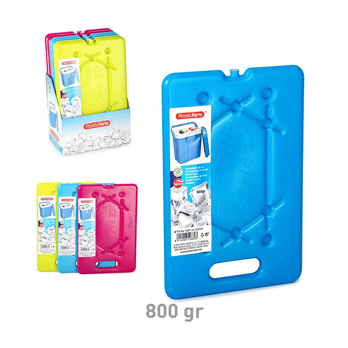 ACUMULADOR DE FRIO 800G 1UNID 1