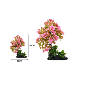 PLANTA ACUATICA DECORATIVA 20X24CM