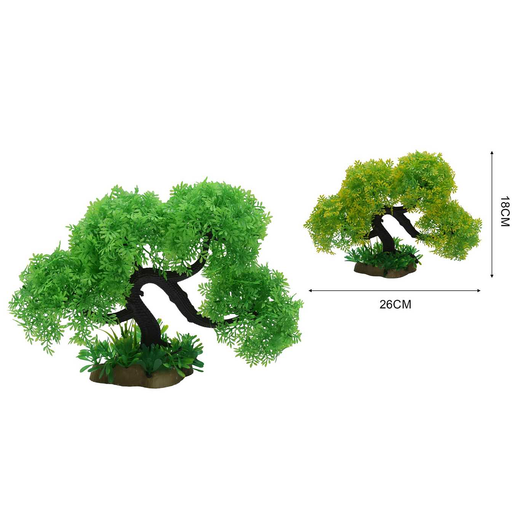 PLANTA ACUATICA DECORATIVA 26X18CM 1