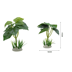PLANTA ACUATICA DECORATIVA 16X17CM