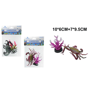 DECORACIÓN PARA PECERAS