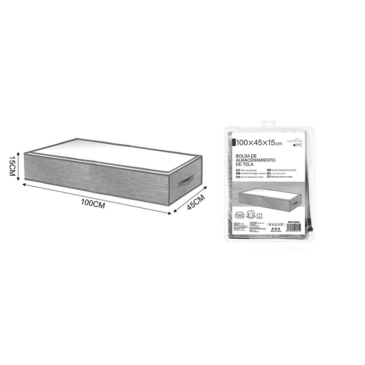 BOLSA DE ALMACENAMIENTO DE TELA 100CM 1