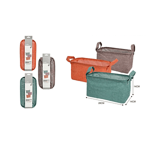 ORGANIZADOR DE TELA PARA ARMARIO 28X14CM