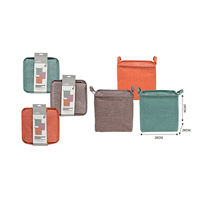 ORGANIZADOR DE TELA PARA ARMARIO 28X28CM