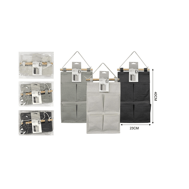  ORGANIZADOR DE TELA 40X23CM 1