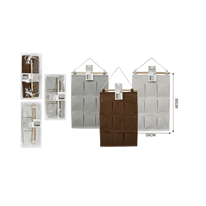  ORGANIZADOR DE TELA 33X50CM 1