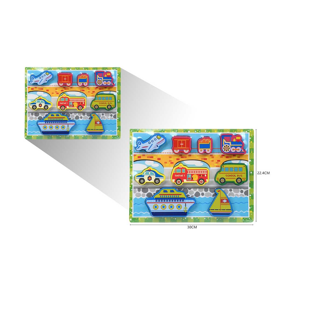 ROMPECABEZAS EDUCATIVO INFANTIL MADERA 30CM 1