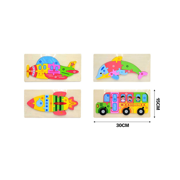 PUZZLE INFANTIL 15X30CM 1