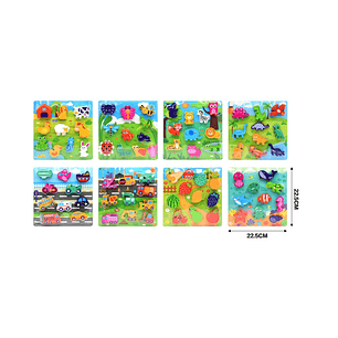 ROMPECABEZAS DE VELCRO  22.5CM 