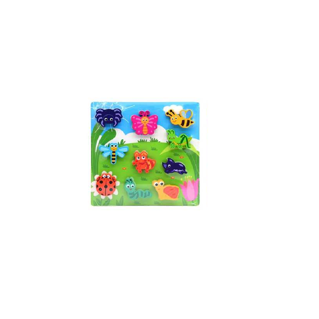 ROMPECABEZAS DE VELCRO  22.5CM  3