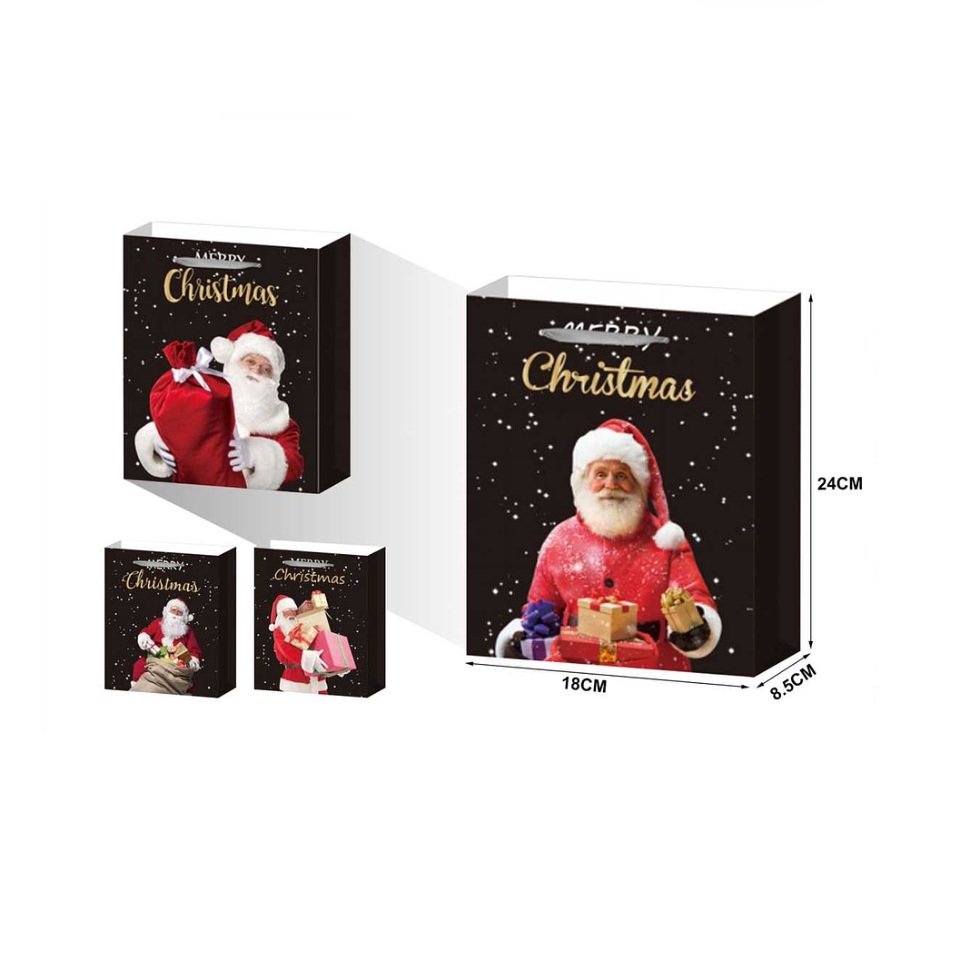 BOLSA DE REGALO NAVIDAD 18X24CM 1