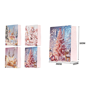 BOLSA DE REGALO NAVIDAD 26X32CM