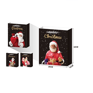 BOLSA DE REGALO NAVIDAD 26X32CM