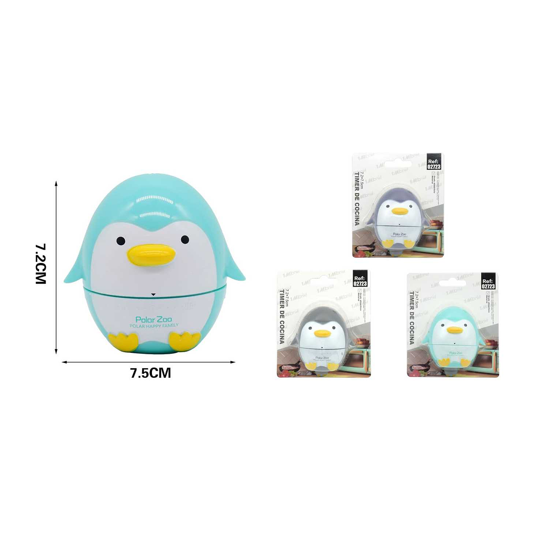 TEMPORIZADOR DE COCINA EN FORMA DE PINGUINO  1